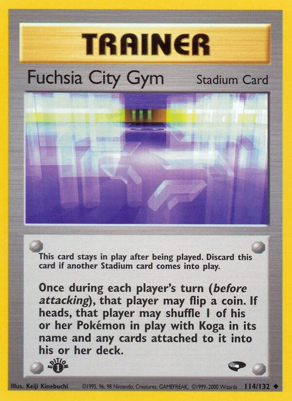 Fuchsia City Gym (114/132) (Gym Challenge) Pokemon