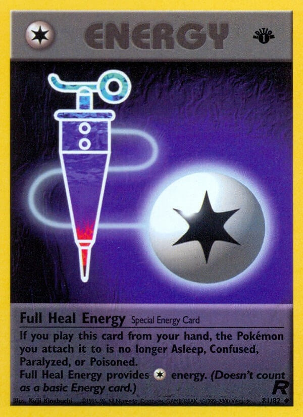 Full Heal Energy (81/82) (Team Rocket) Pokemon