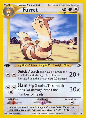 Image for Furret (035/111) (Neo Genesis) - Pokemon