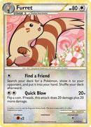 Image for Furret (21/123) (HeartGold SoulSilver) (HS) - Pokemon