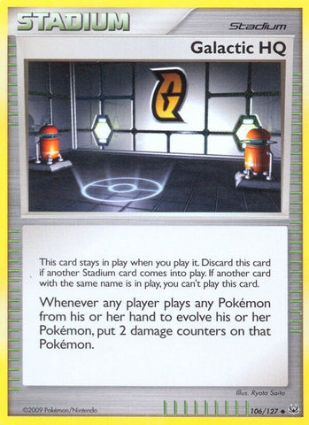 Image for Galactic HQ (106/127) (Platinum) - Pokemon