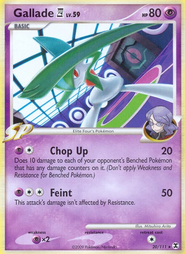 Image for Gallade E4 (20/111) (Rising Rivals) (RR) - Pokemon
