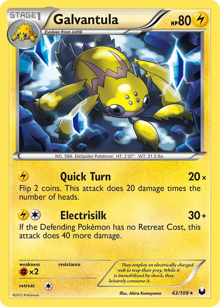 Image for Galvantula (43/108) - Pokemon