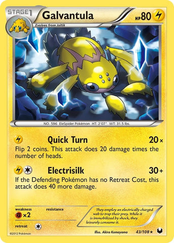 Image for Galvantula (43/108) - Pokemon