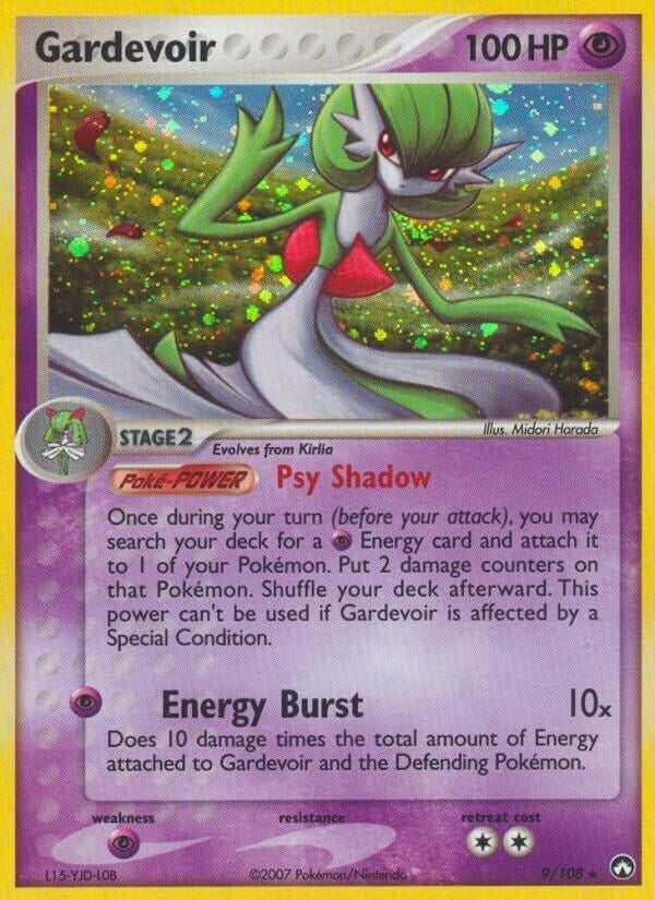 Image for Gardevoir (9/108) (Power Keepers) - Pokemon