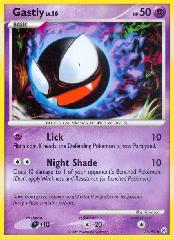 Image for Gastly (36) (36/99) - Pokemon