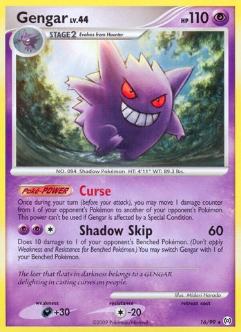 Image for Gengar (16) (16/99) - Pokemon