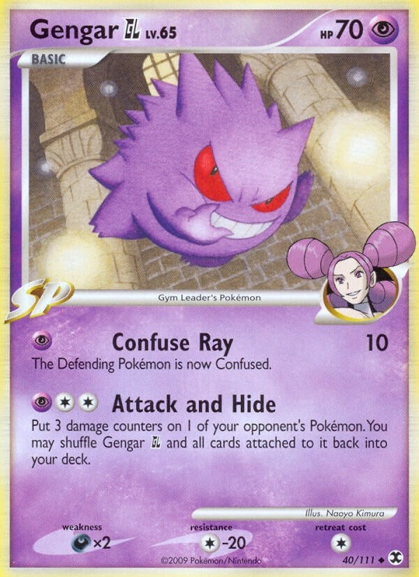 Image for Gengar GL (40/111) (Rising Rivals) (RR) - Pokemon