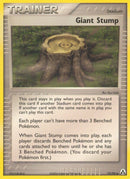 Image for Giant Stump (75/92) (EX Legend Maker) (LM) - Pokemon