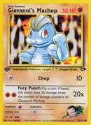 Image for Giovanni's Machop (072/132) (Gym Challenge) - Pokemon
