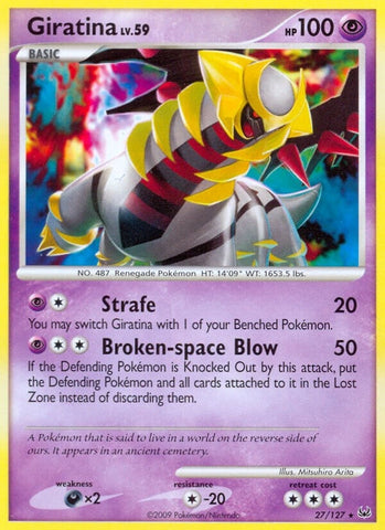Image for Giratina (27) (27/127) (Platinum) (PL) - Pokemon