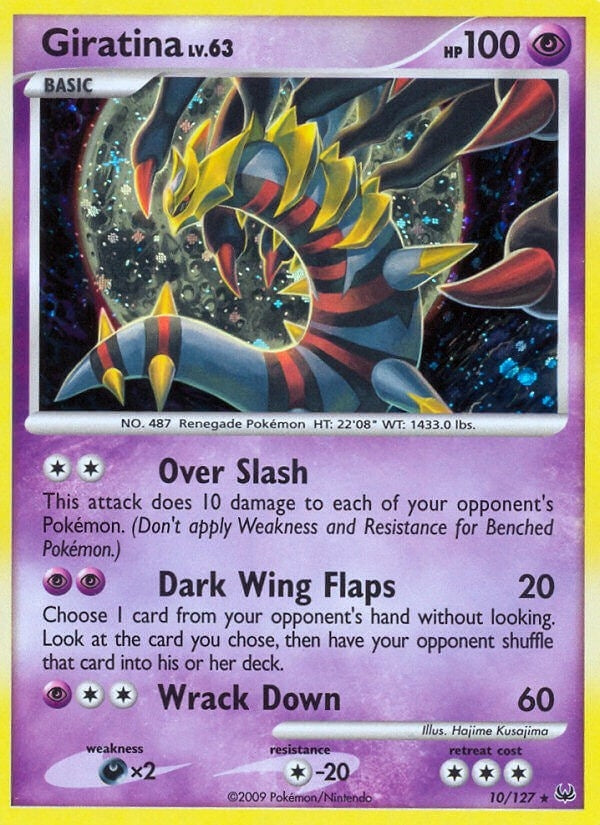 Image for Giratina (10) (10/127) (Platinum) (PL) - Pokemon