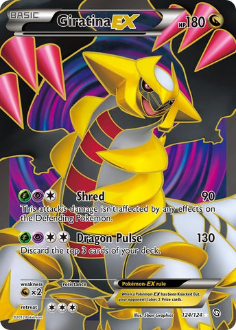 Image for Giratina EX (124 Full Art) (124/124) (Dragons Exalted) (DRX) - Pokemon