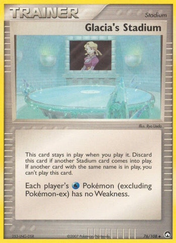 Image for Glacia's Stadium (76/108) (Power Keepers) - Pokemon