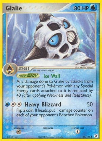 Image for Glalie (34/101) (Hidden Legends) - Pokemon