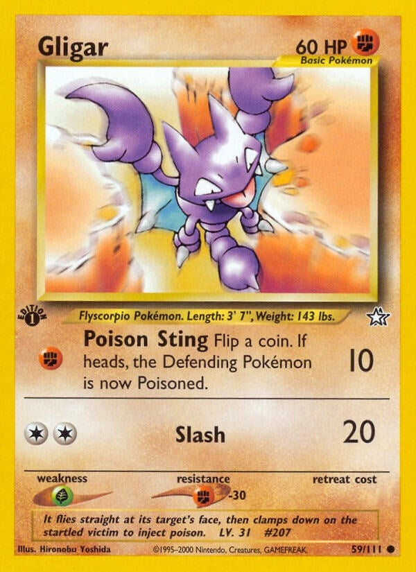 Gligar (059/111) (Neo Genesis) Pokemon