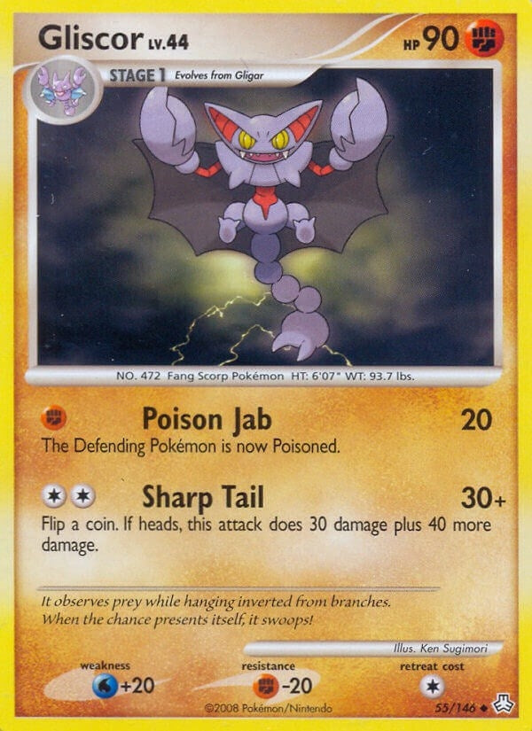 Image for Gliscor (55) (55/146) (Legends Awakened) - Pokemon