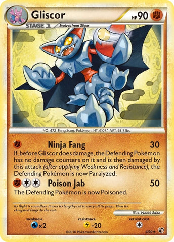 Image for Gliscor (4/90) - Pokemon