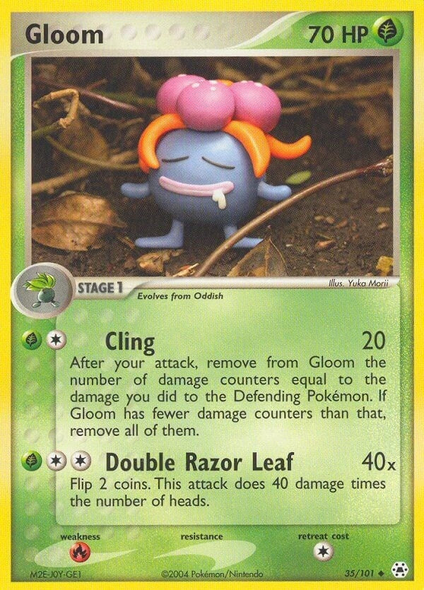 Gloom (35/101) (EX Hidden Legends) Pokemon