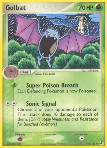 Image for Golbat (43/113) - Pokemon