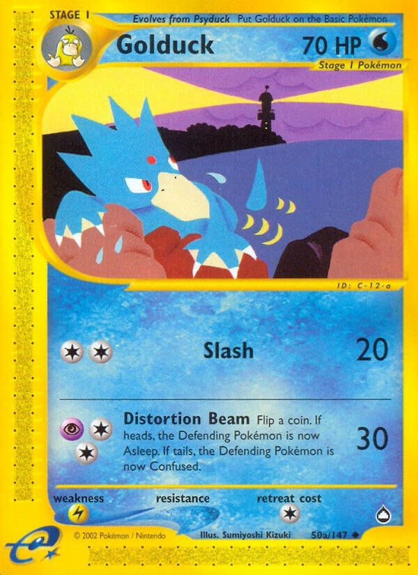 Image for Golduck (50a) (050a/147) - Pokemon