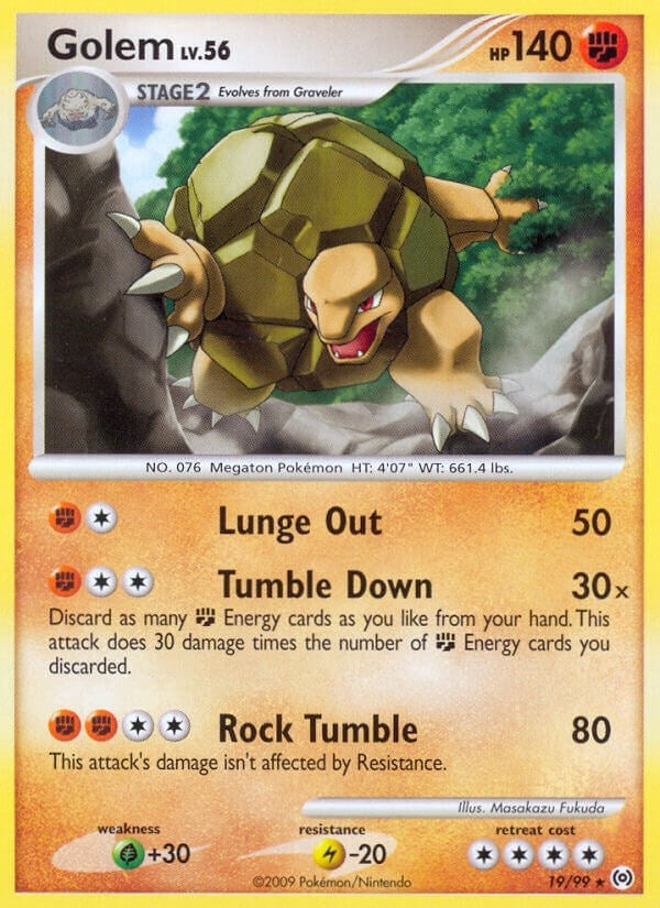 Image for Golem (19/99) - Pokemon
