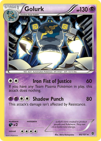 Image for Golurk (46/101) (Plasma Blast) - Pokemon