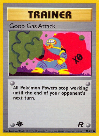 Goop Gas Attack (78/82) (Team Rocket) Pokemon