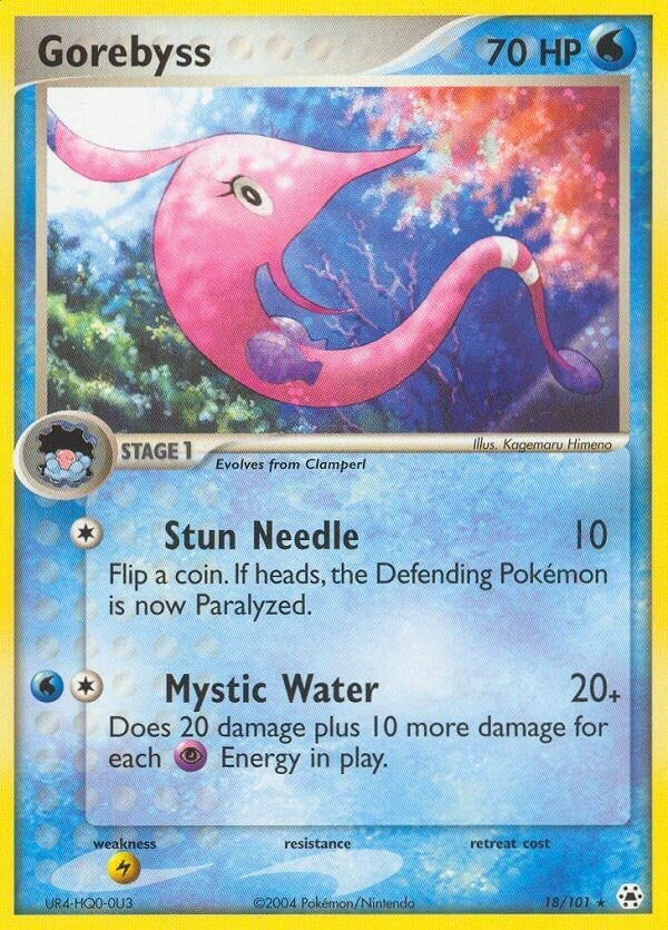 Gorebyss (18/101) (EX Hidden Legends) Pokemon