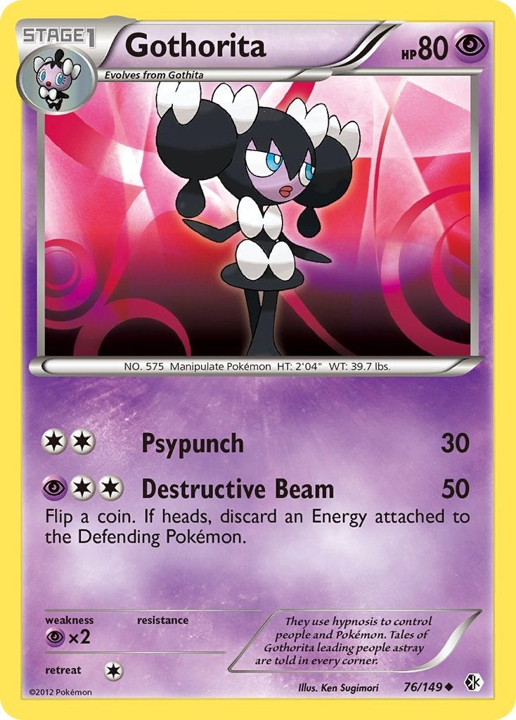 Image for Gothorita (76/149) - Pokemon