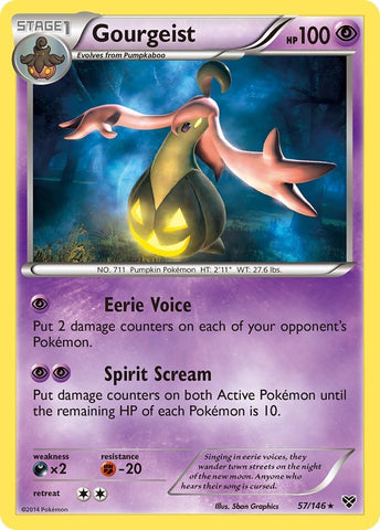 Image for Gourgeist (57/146) (XY Base Set) - Pokemon