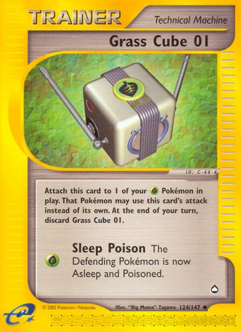 Image for Grass Cube 01 (124/127) - Pokemon