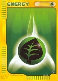 Grass Energy (162/165) (Expedition) (EX) Pokemon