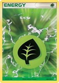 Grass Energy (105/110) (Holon Phantoms) (HP) Pokemon