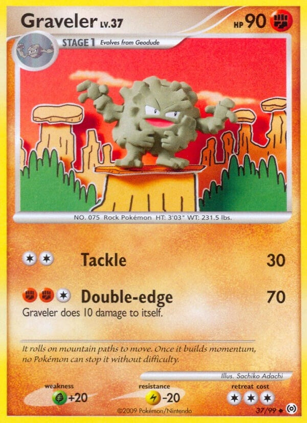 Image for Graveler (37/99) - Pokemon
