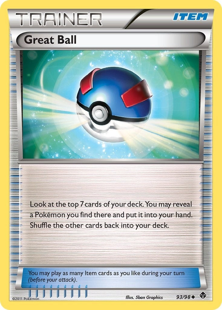 Image for Great Ball (93/98) (Emerging Powers) (EPO) - Pokemon