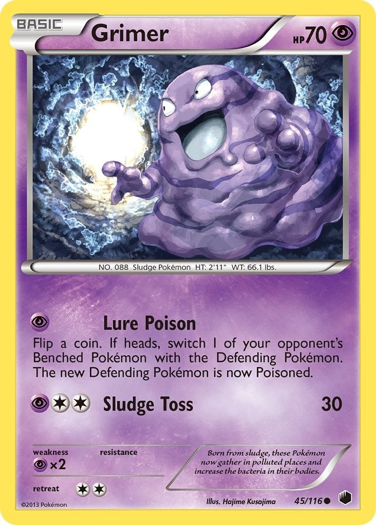 Image for Grimer (45/116) (Plasma Freeze) (PLF) - Pokemon