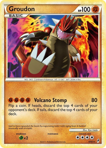 Image for Groudon (6/95) - Pokemon