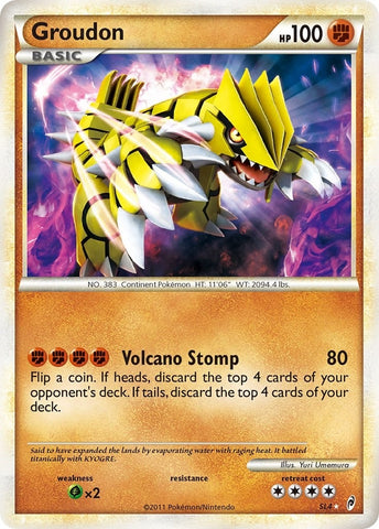 Image for Groudon (Shiny) (SL4) - Pokemon