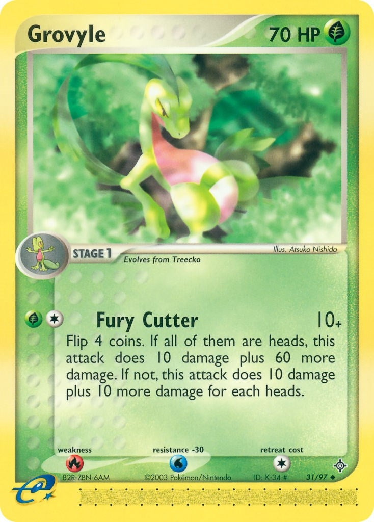 Grovyle (31/97) (EX Dragon) Pokemon