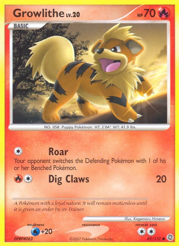 Growlithe (89/132) (Secret Wonders)
