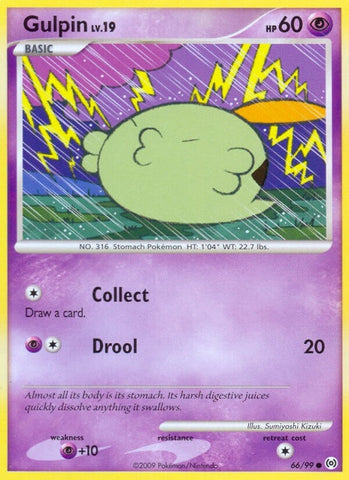 Image for Gulpin (66) (66/99) - Pokemon