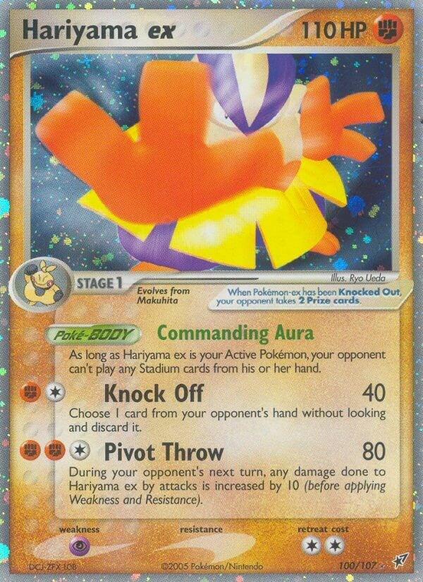 Image for Hariyama ex (100/107) - Pokemon