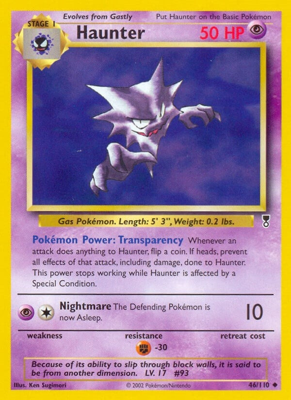 Haunter (046/110) (Legendary Collection) Pokemon