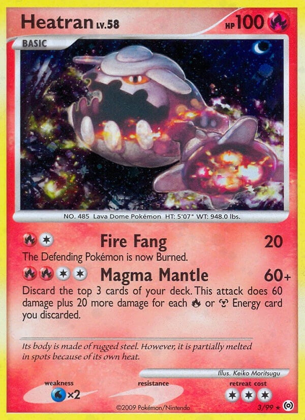 Image for Heatran (3/99) - Pokemon