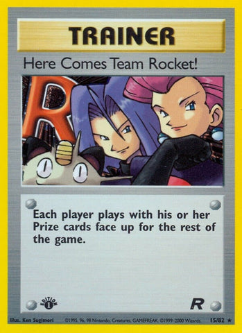 Here Comes Team Rocket! (15) (15/82) (Team Rocket) Pokemon