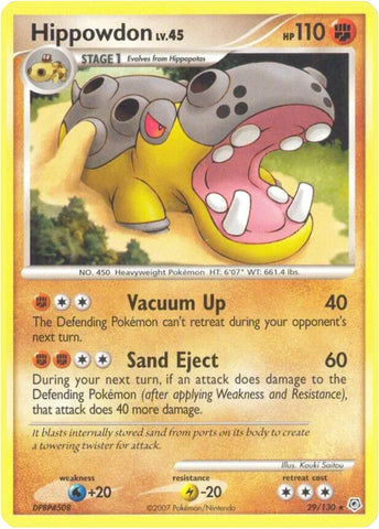 Image for Hippowdon (29/130) - Pokemon