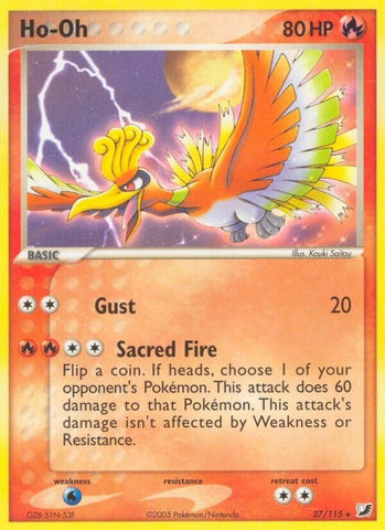 Ho-Oh (27/115) (Unseen Forces) Pokemon