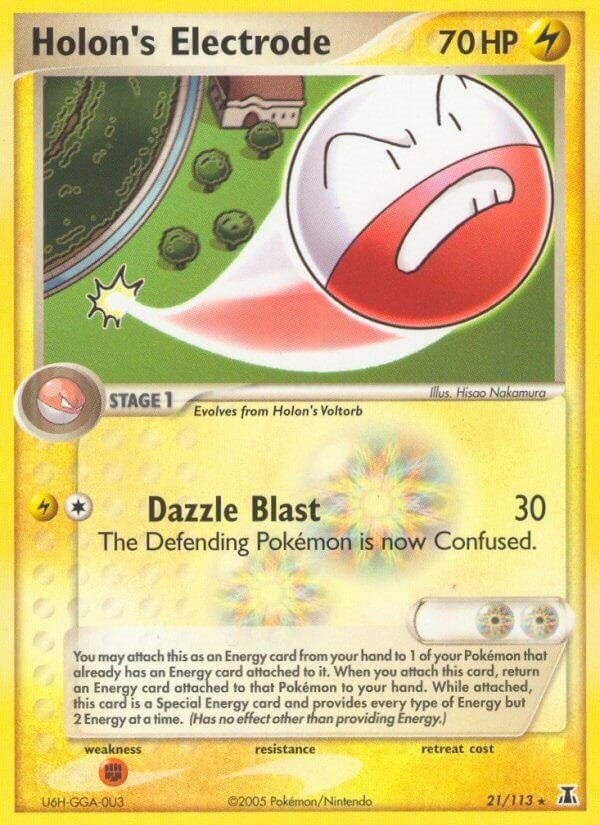 Image for Holon's Electrode (21/113) - Pokemon