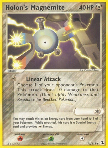 Image for Holon's Magnemite (70/113) - Pokemon